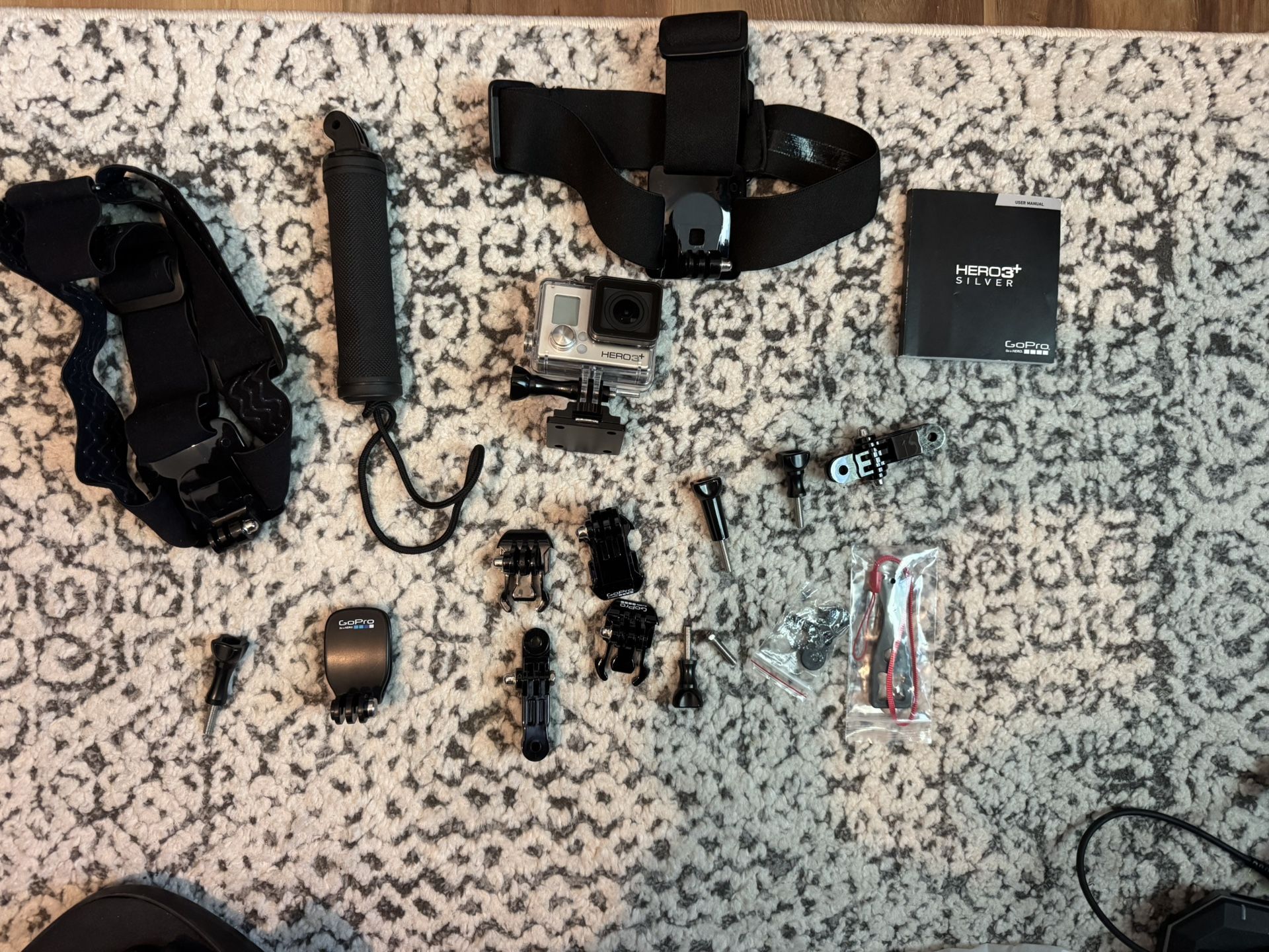 Go Pro Hero 3+ Silver Edition With Accessories