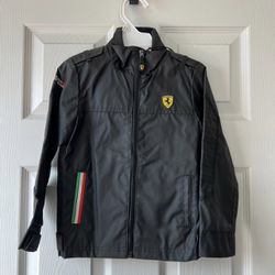 Ferrari Kids Biker Jacket NEW! 