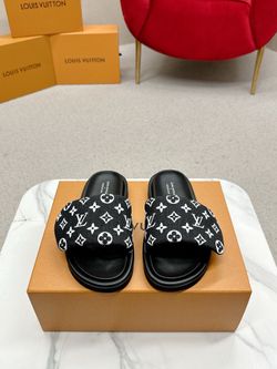 LV Women’s Slides With Box 2026 New