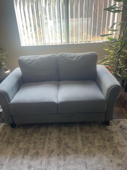 Gray Loveseat Sofa