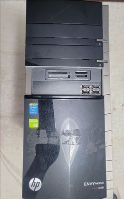HP Envy Tower Desktop  PC Case + parts AS IS