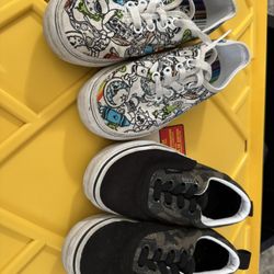 Vans Both 1.5y Both For $15 (crayola Edition Not Colored On Made This Way) 