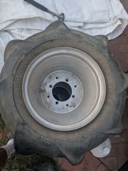 Sand paddle tires