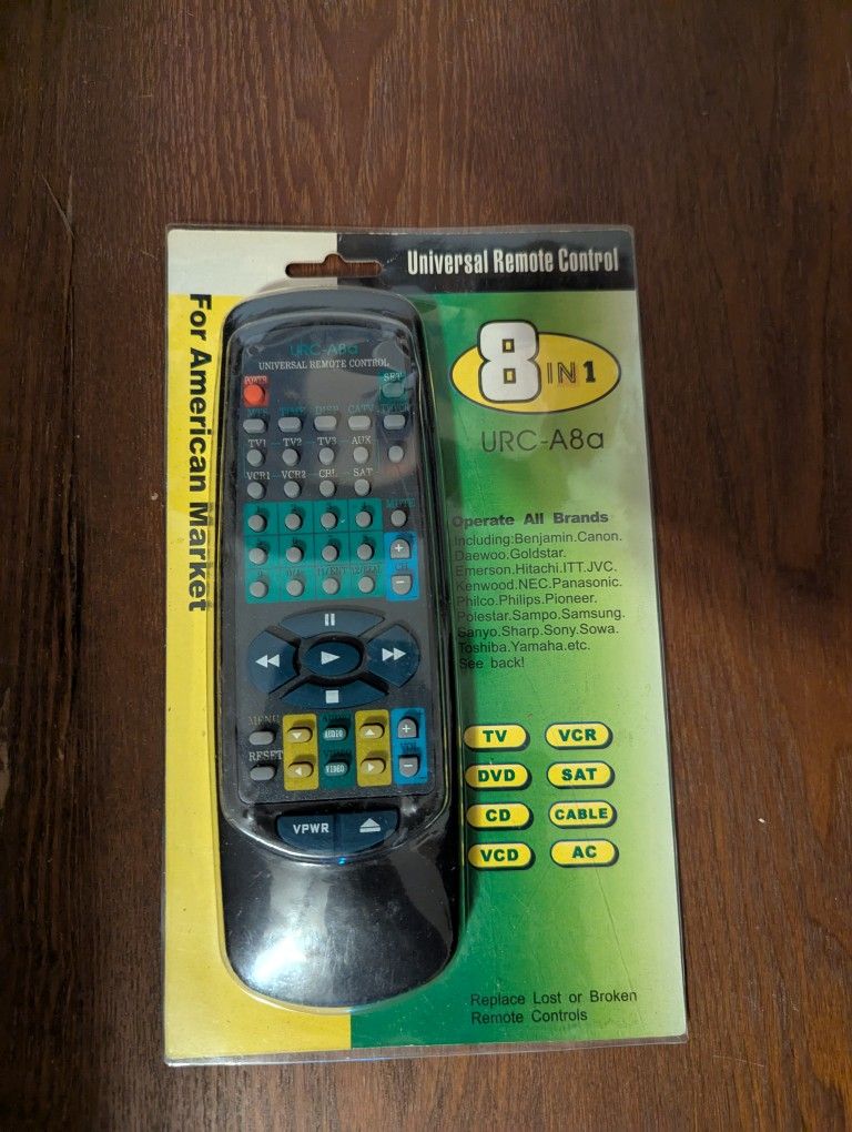 8 In 1 Universal Remote Control