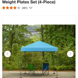 Everbilt Weight Plates Set (4-Piece