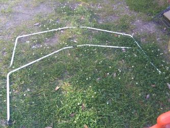 Pop up camper bed rails