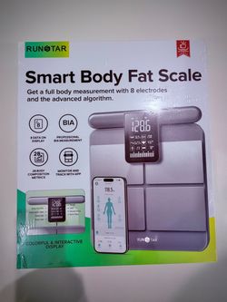 RunStar Smart Body Fat Scale