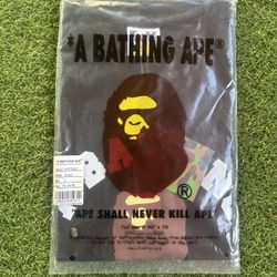 Black Og Classic Bape T Shirt Large