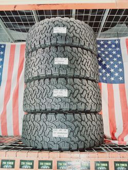 ✔️ Set of 4 Used Tires LT285/65R18 BF GOODRICH K02 ALL TERRAIN OFF-ROAD TRUCK JEEP TYRES 285 65 18