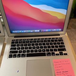 MacBook Air 13” 2015 Intel Core , 8gb Ram ,256gb Flash SSD, macOS Big Sur. Comes with $90 worth Microsoft office package installed . Charger 