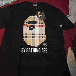 Burberry & Cherry Blossom Bape Shirts