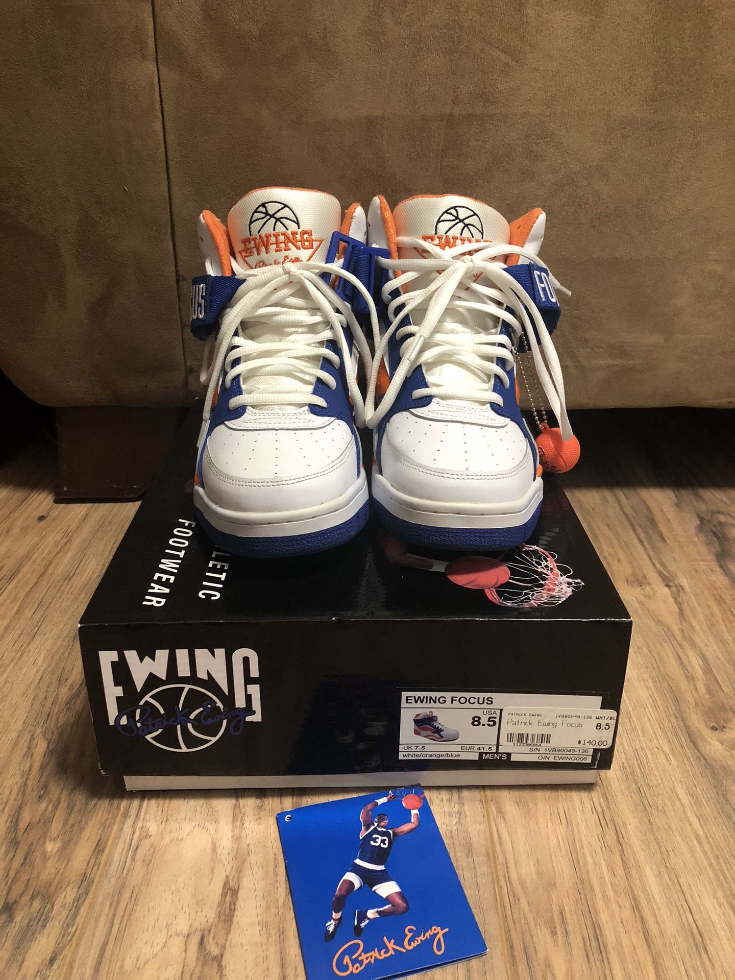 Ewing focus knicks home