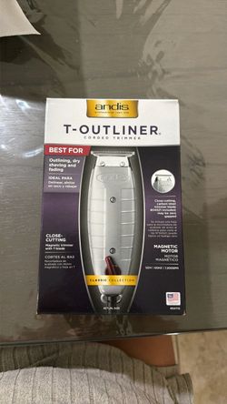 ANDIS T-OUTLINER CORDED TRIMMER, professional trimmer barber, salon, haircut,clippers