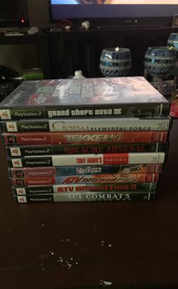 Ps2 game bundle