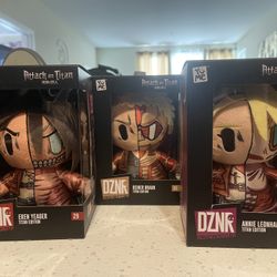 Attack On Titan Plushies