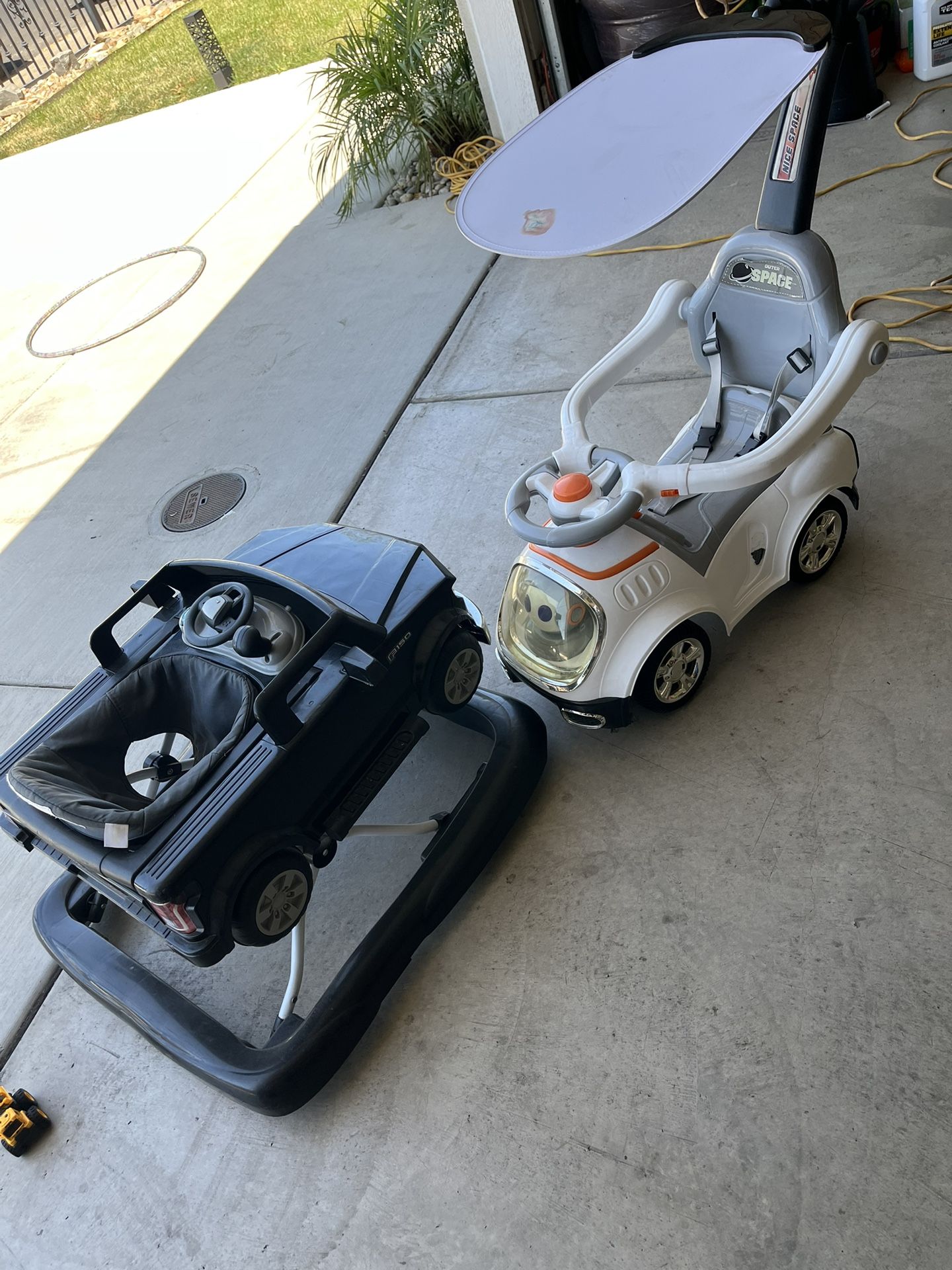 Baby Walker And Car Ride