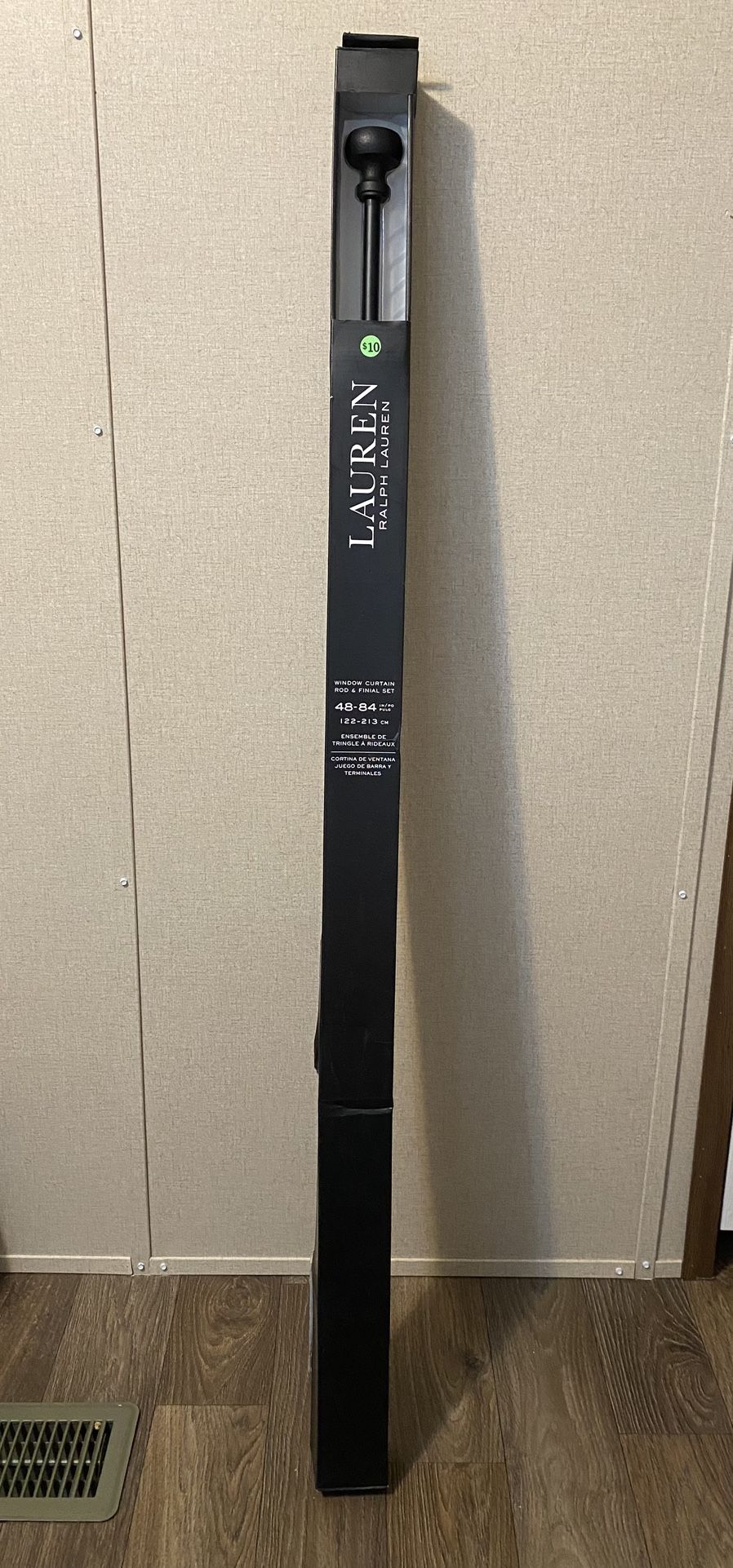 New Curtain Rod