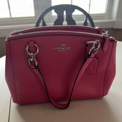 Coach Purse, hot pink 