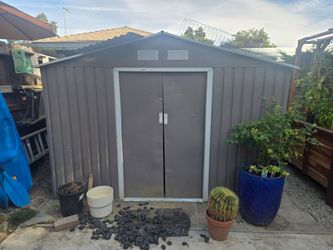 Outdoor shed