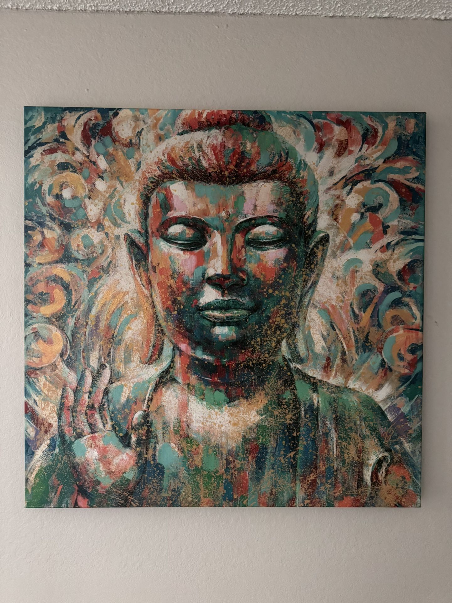 Large Buddha Wall Art – 32x32”