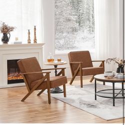 New Accent Chair, Armchair Set Of 2 