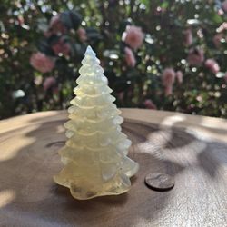 Acrylic Stone Filled Miniature Christmas Tree
