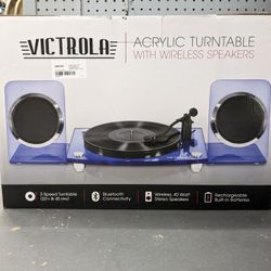 Victrola Acrylic Turntable 
