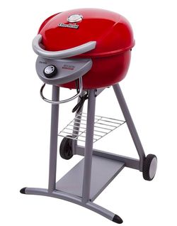 New Char-Broil Patio Bistro TRU-Infrared Electric Grill, Red