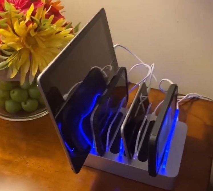 USB Multi Port 6 FAST Charging Station