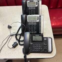 3 Business Phones $10 For All.  Great Condition !