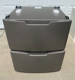 GE Laundry Pedestal Drawers