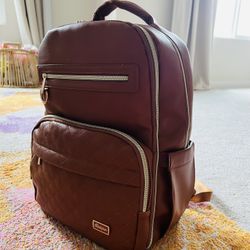 Leather Diaper Bag