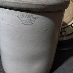 Antique Stoneware Robinson Ransabottom