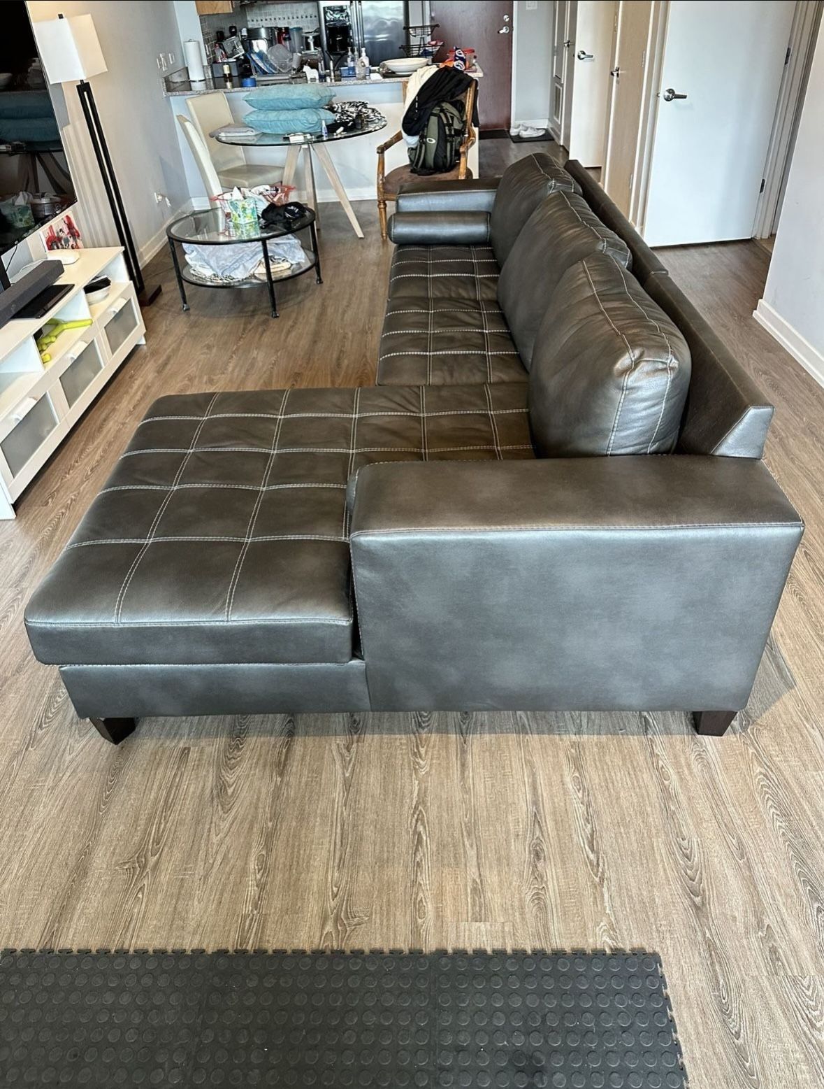 Premium Leather Sectional