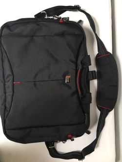 Icon 18" computer bag black