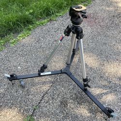 Bogen Camera Tri Pod And Dolly 