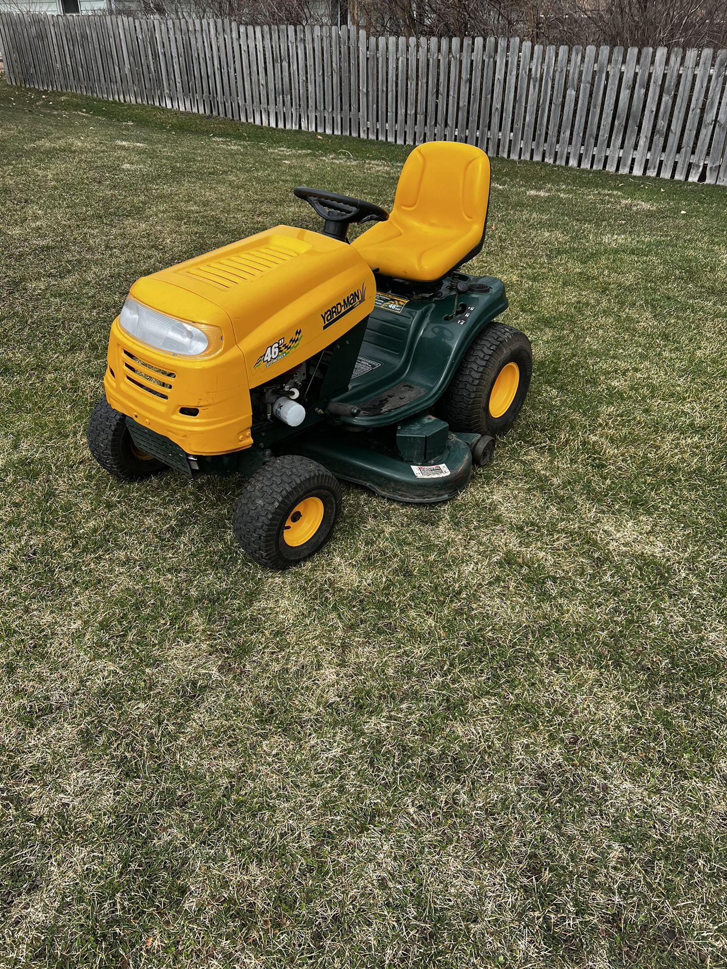 Yard Man 46” Riding Lawn Mower