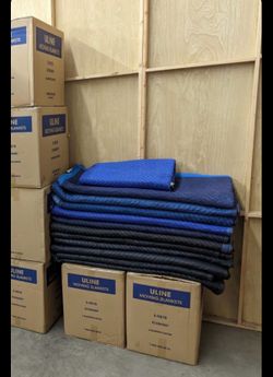 High Quality Thick Heavy Duty Uline Moving Blankets Pack Of 6