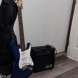 Squier Affinity Series Stratocaster Electric Guitar - Purple / Blue color