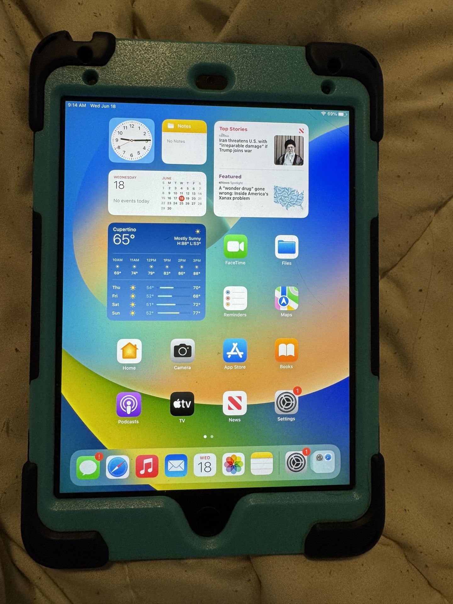 Unlocked iPad Mini 64 GB