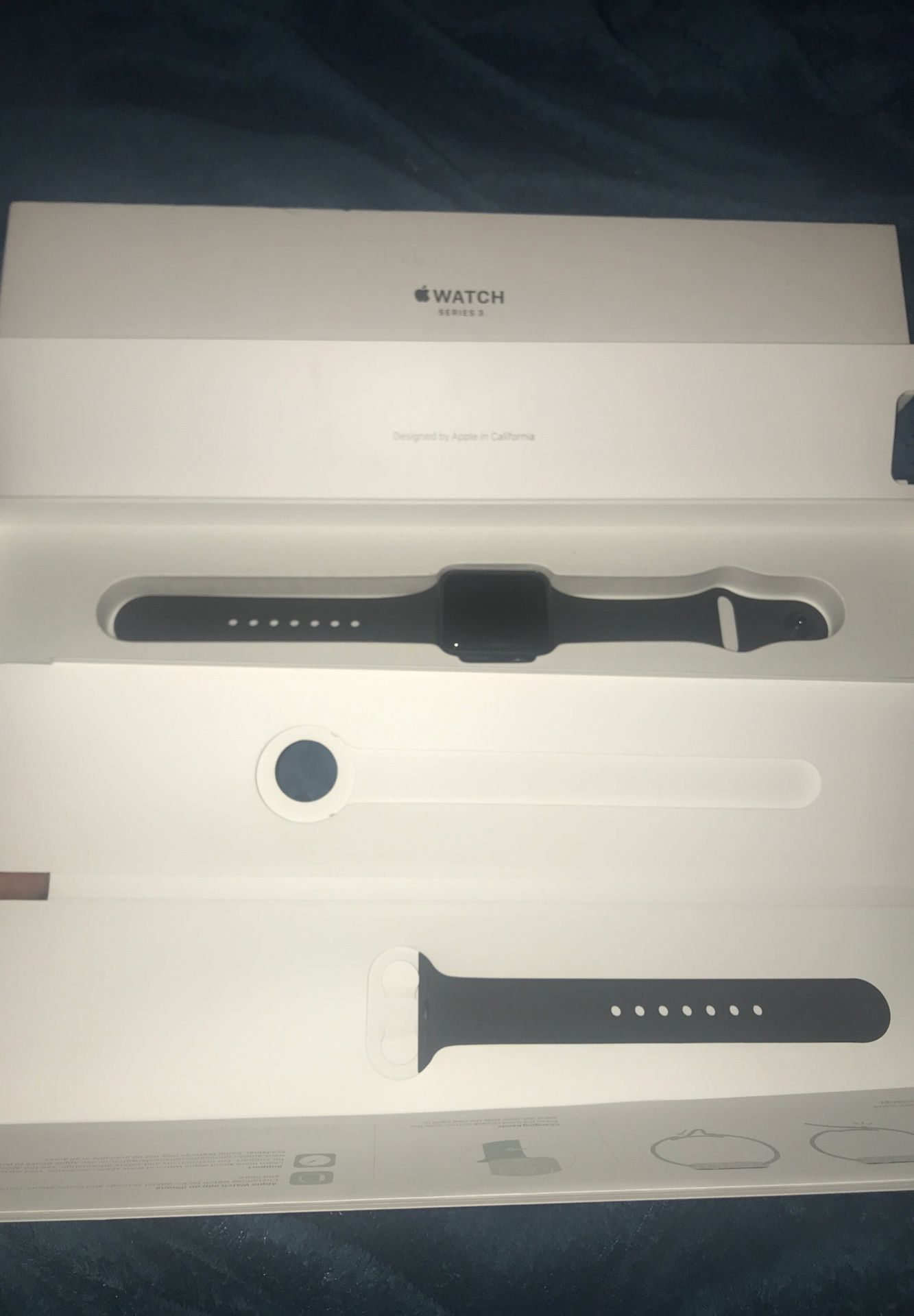 Black Apple Watch Series 3