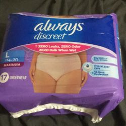 Always Discreet Underwear