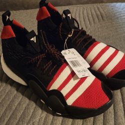 Adidas Trae Young 2 Chinese New Year Mens 11.5 Red Black Shoes Sneakers IF2163