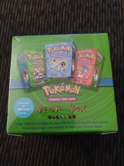 Pokemon 1999 deck box case