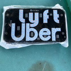 Lyft LED car sign