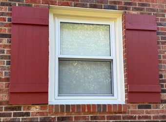 NEW STILL IN THE BOX SHUTTERS FOR THE HOME FOR 3 Windows and 1 Door