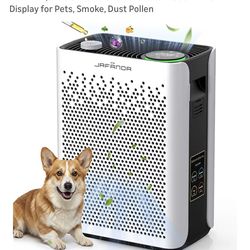 Big Sale-AHAM VERIFIED Performance Jafanda air purifier  with Washable filters for large room