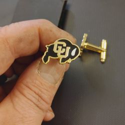 Officially Licensed Colorado Buffalos Cufflinks 
