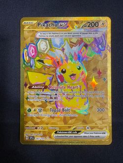 Pikachu ex 247/191 HR - Surging Sparks - MINT Pokemon TCG Card