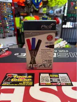 PICA Classic 521 Black Permanent Marker Pack